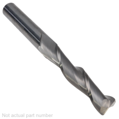 204-515 ||  3/8 Diameter, Uncoated Corner Radius Endmills