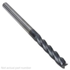 206-451-1 ||  1/4 Diameter, PowerA Corner Radius Endmills