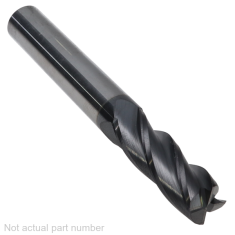 206-491-1 ||  3/8 Diameter, PowerA Corner Radius Endmills