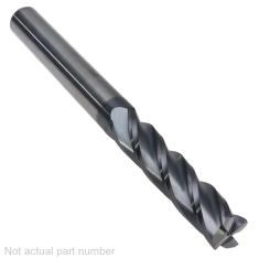 206-501-1 ||  3/8 Diameter, PowerA Corner Radius Endmills