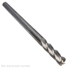 206-524 ||  3/8 Diameter, Uncoated Corner Radius Endmills