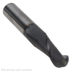 209-040-1 ||  21/64 Diameter, PowerA Ball Endmills