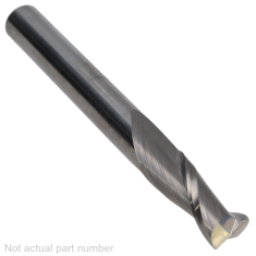 309-440 ||  6mm Diameter, Uncoated Corner Radius Endmills