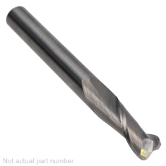 309-444 ||  6mm Diameter, Uncoated Corner Radius Endmills