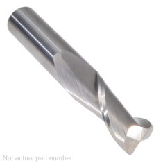 309-462 ||  10mm Diameter, Uncoated Corner Radius Endmills