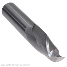 309-471 ||  12mm Diameter, Uncoated Corner Radius Endmills