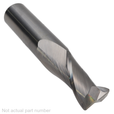 309-484 ||  16mm Diameter, Uncoated Corner Radius Endmills