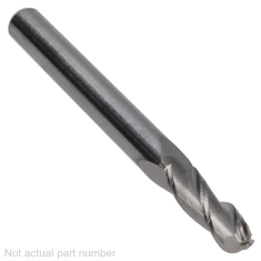 210-018 ||  5/32 Diameter, Uncoated Ball Endmills