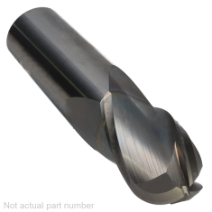 310-044 ||  25mm Diameter, Uncoated Ball Endmills