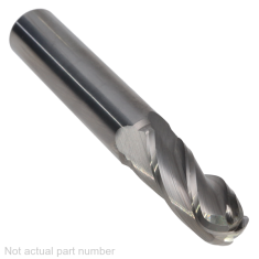 211-040 ||  21/64 Diameter, Uncoated Ball Endmills