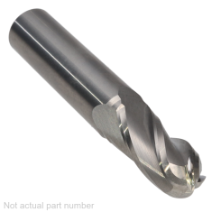 211-052 ||  27/64 Diameter, Uncoated Ball Endmills