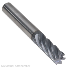 312-224-1 ||  8mm Diameter, PowerA 6 Flute Square Endmills