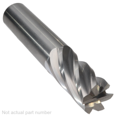 312-240 ||  20mm Diameter, Uncoated 6 Flute Square Endmills