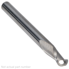 313-014 ||  4mm Diameter, Uncoated Ball Endmills