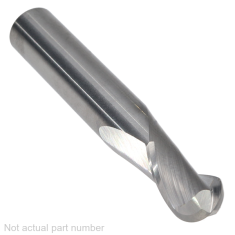 313-022 ||  8mm Diameter, Uncoated Ball Endmills