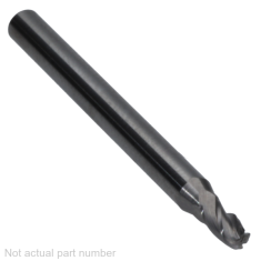 313-606 ||  2mm Diameter, Uncoated Ball Endmills