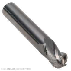 313-622 ||  8mm Diameter, Uncoated Ball Endmills