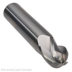 313-628 ||  16mm Diameter, Uncoated Ball Endmills