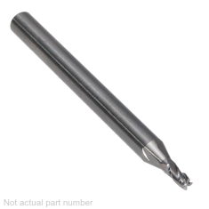 313-704 ||  1.5mm Diameter, Uncoated Square Endmills