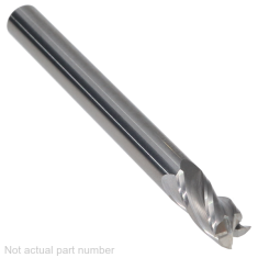 313-716 ||  4.5mm Diameter, Uncoated Square Endmills