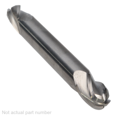 302-228 ||  10mm Diameter, Uncoated Ball Double End Endmills