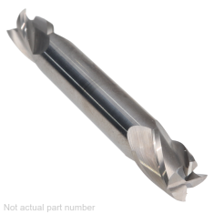 302-330 ||  11mm Diameter, Uncoated Square Double End Endmills