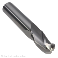 310-028 ||  10mm Diameter, Uncoated Ball Endmills