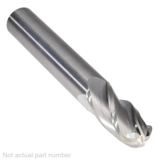 311-030 ||  11mm Diameter, Uncoated Ball Endmills