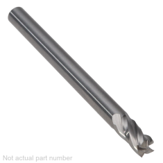 313-712 ||  3.5mm Diameter, Uncoated Square Endmills