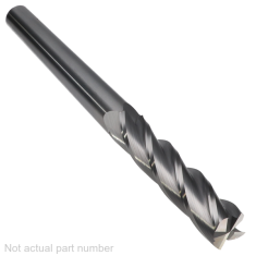 317-230 ||  14mm Diameter, Uncoated Square Endmills