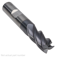 500-022W-1 ||  10mm Diameter, PowerA V4 Square Endmills with Flat