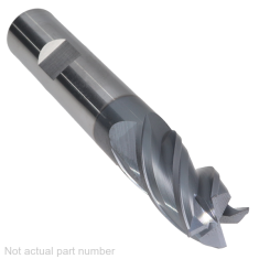 500-026W-1 ||  14mm Diameter, PowerA V4 Square Endmills with Flat