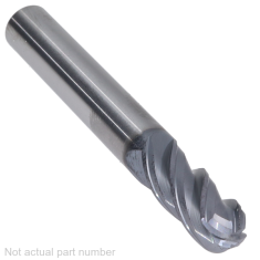 400-214-1 ||  11/32 Diameter, PowerA V4 Ball Endmills no Flat