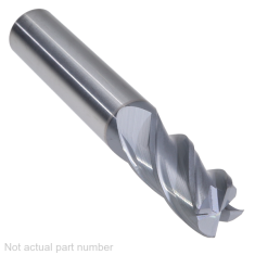 400-464-1 ||  1/2 Diameter, PowerA V4 Corner Radius Endmills no Flat