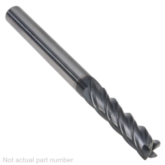 501-430-1 ||  6mm Diameter, PowerA V4 Corner Radius Endmills