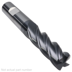 401-463W-1 ||  3/4 Diameter, PowerA V4 Corner Radius Endmills with Flat
