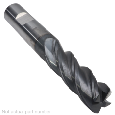 401-465W-1 ||  3/4 Diameter, PowerA V4 Corner Radius Endmills with Flat
