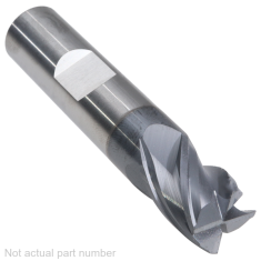 502-016W-1 ||  12mm Diameter, PowerA V4 Square Endmills with Flat