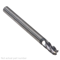 402-404-1 ||  1/8 Diameter, PowerA V4 Corner Radius Endmills no Flat