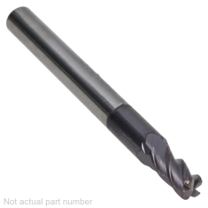 402-414-1 ||  5/32 Diameter, PowerA V4 Corner Radius Endmills no Flat