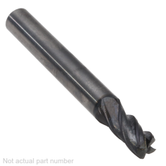 402-434-1 ||  7/32 Diameter, PowerA V4 Corner Radius Endmills no Flat