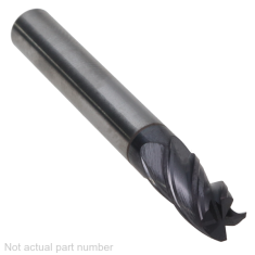 502-430-1 ||  6mm Diameter, PowerA V4 Corner Radius Endmills