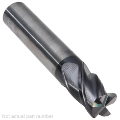 402-474-1 ||  7/16 Diameter, PowerA V4 Corner Radius Endmills no Flat
