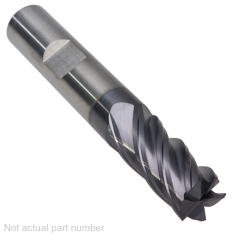 508-012W-1 ||  10mm Diameter, PowerA V5 Square Endmills with Flat
