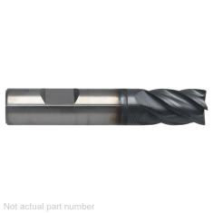 510-010W-1 ||  8mm Diameter, PowerA V5 Square Endmills with Flat