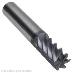 511-016-1 ||  12mm Diameter, PowerA F45 6FL Square Endmills