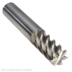 511-020 ||  16mm Diameter, Uncoated F45 6FL Square Endmills