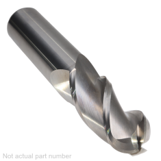 420-262 ||  3/4 Diameter, Uncoated Ball End Axmills