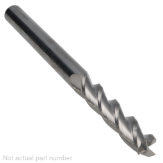 421-112 ||  3/8 Diameter, Uncoated Square End Axmills