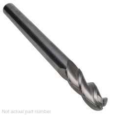 421-244 ||  7/16 Diameter, Uncoated Ball End Axmills